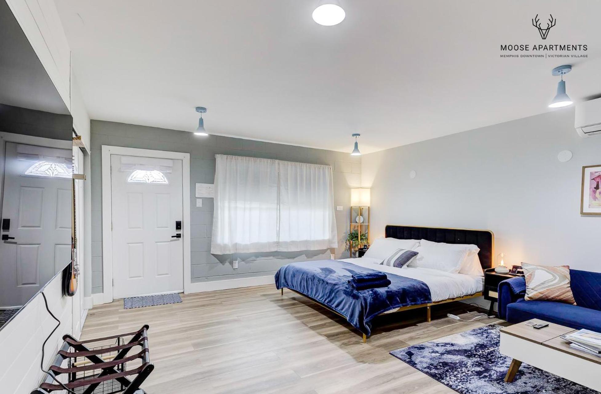 The Moose #9 - Brand New Luxe Modern Loft With Free Parking, King Bed & Fast Wifi Memphis Exterior foto