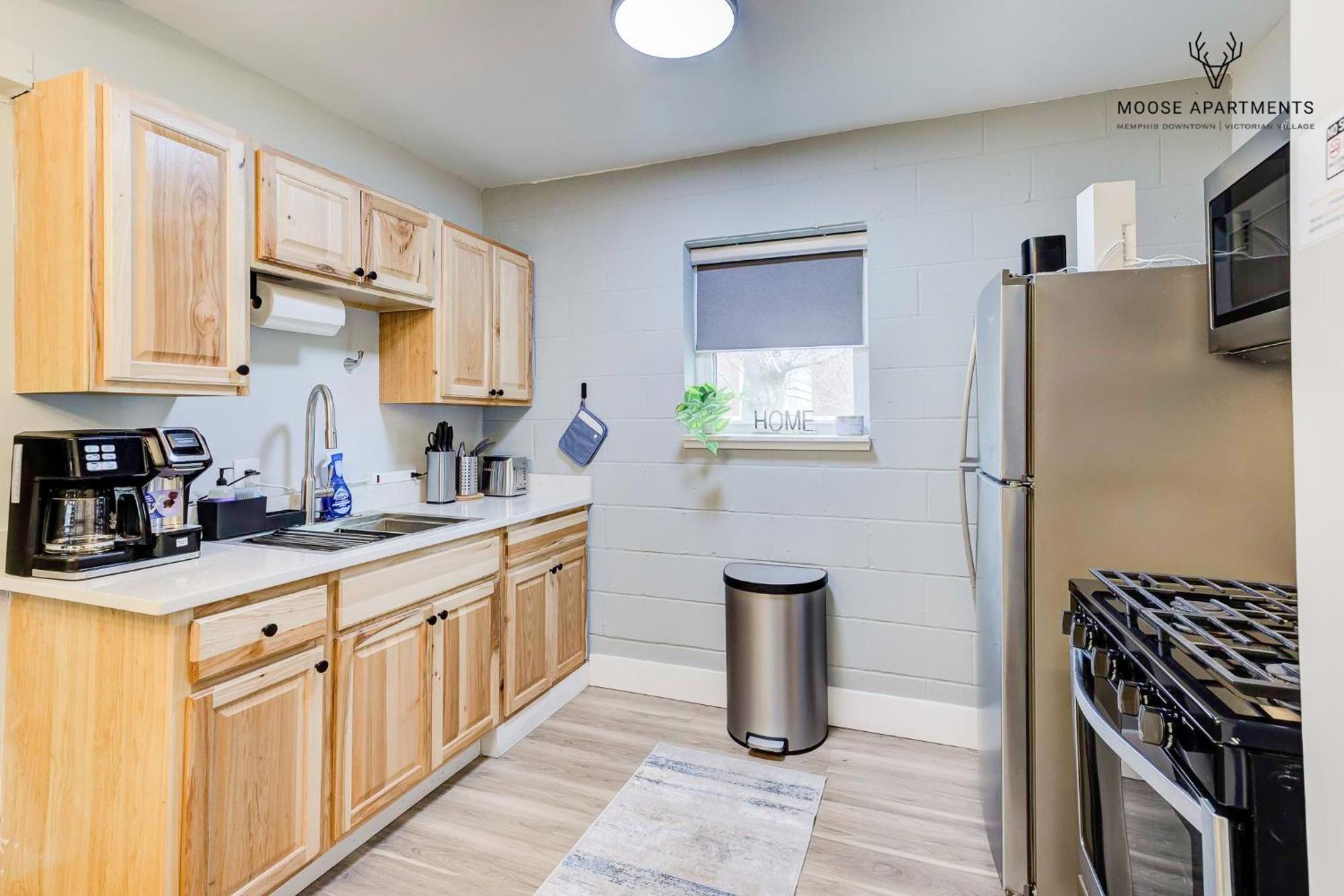 The Moose #9 - Brand New Luxe Modern Loft With Free Parking, King Bed & Fast Wifi Memphis Exterior foto