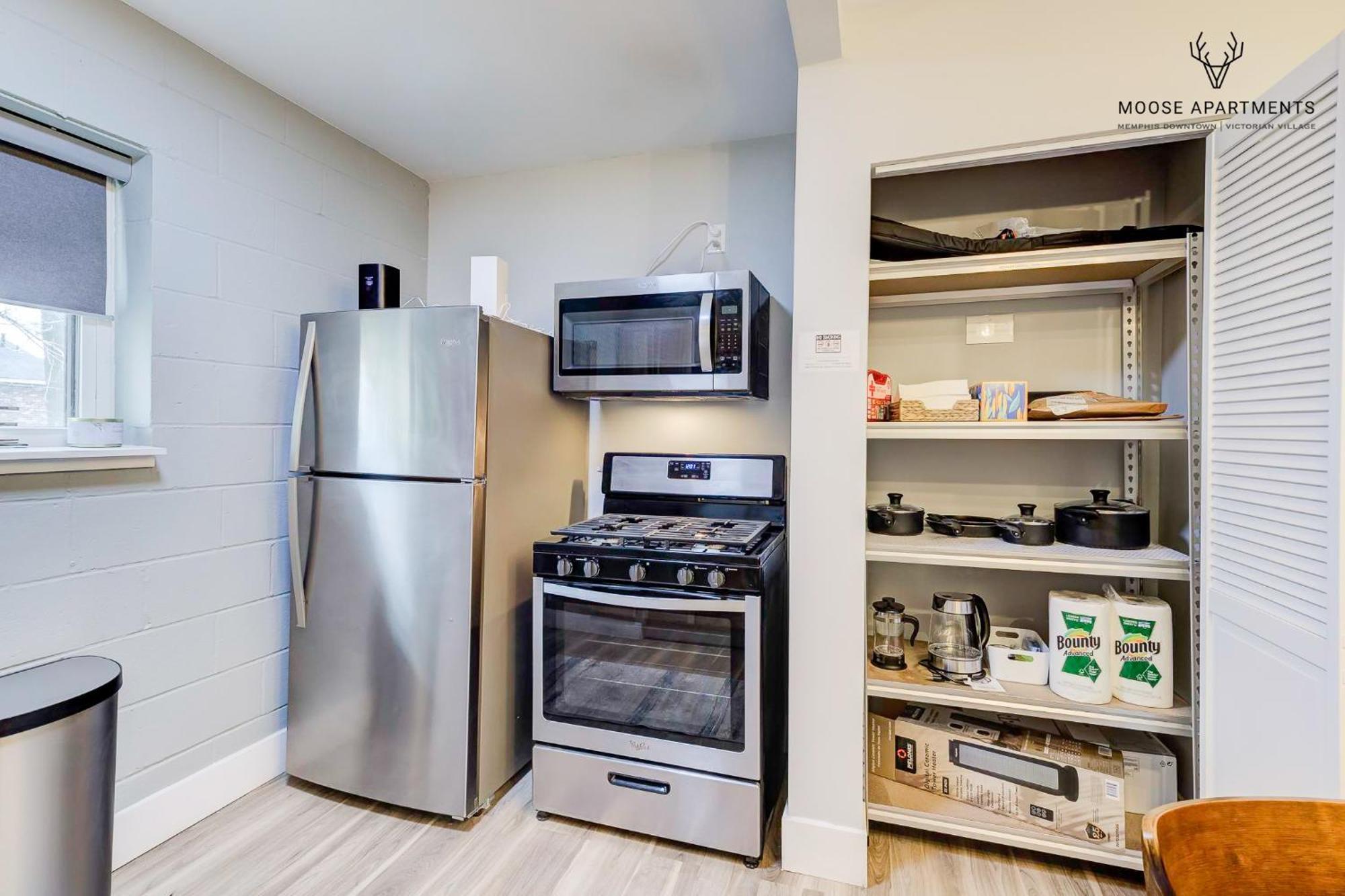 The Moose #9 - Brand New Luxe Modern Loft With Free Parking, King Bed & Fast Wifi Memphis Exterior foto